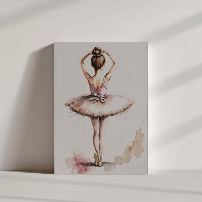 Classic ballet dancer wall art print