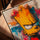Bart Simpson street art canvas wall art for a minimalist home office