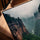 Paysage canyon brumeux tableau sur toile pour bureau minimaliste