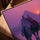 Camel and Egyptian pyramids desert wall art for living room, golden oak frame