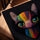 Rainbow cat wall art for Scandinavian living room decor