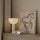 Contemporary sideboard decor – multicolor line art horse canvas with cheerful vibe