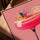 Tableau cocktail tropical rose pour salon scandinave