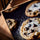 Cookies moelleux chocolat tableau mural pour cuisine scandinave