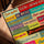 Multilingual "Bon Appetit" typography wall art for vintage kitchen decor