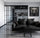 Stylish bear wall art in a chic, minimalist living room