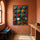 Tableau épices marocaines colorées pour décoration murale cuisine moderne ambiance orientale