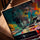 Tableau Mustang 1967 art glitch pour salon scandinave