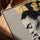 Frida Kahlo black, white and gold canvas wall art for a modern living room, street art style