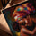 African motherhood wall art for Scandinavian living room decor