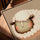 Sleeping woolly sheep canvas in a golden oak frame, living room wall art