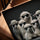 Moutons lunettes de soleil toile murale pour bureau minimaliste