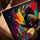 Yoruba drummer canvas print for modern office