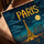 Eiffel Tower Night Wall Art – Paris Print for Scandinavian Office Decor