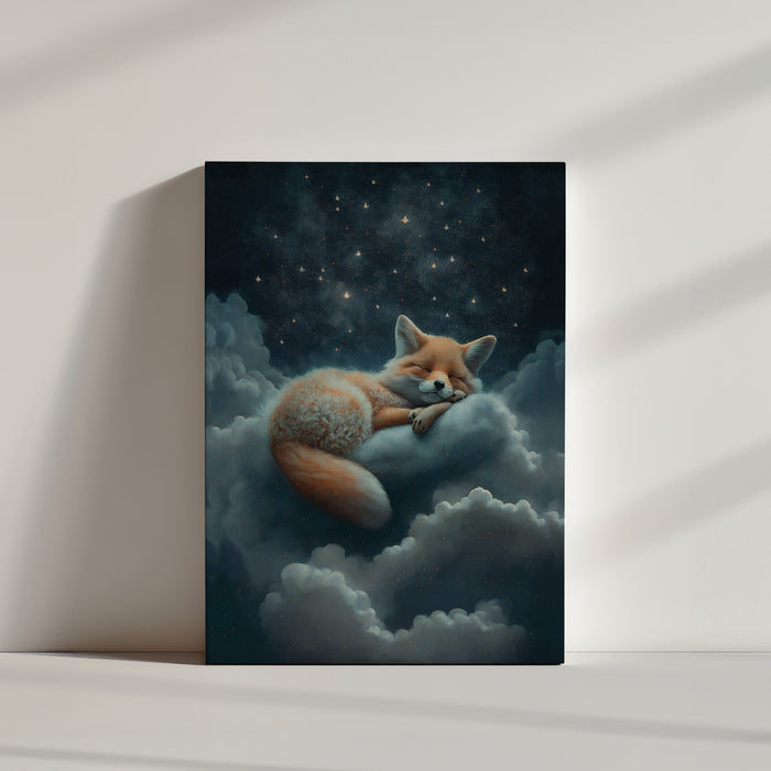 Poetic cloud artwork about friendship in an enchanting, soft, dreamy world