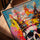 Crowned skull graffiti canvas for Scandinavian (Nordic) office decor