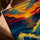 Tableau vagues océaniques coucher de soleil pour salon scandinave