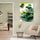 Lebendiges florales Aquarell-Wandbild mit Seerosen für eine zen-artige und natürliche Atmosphäre im Wohnzimmer