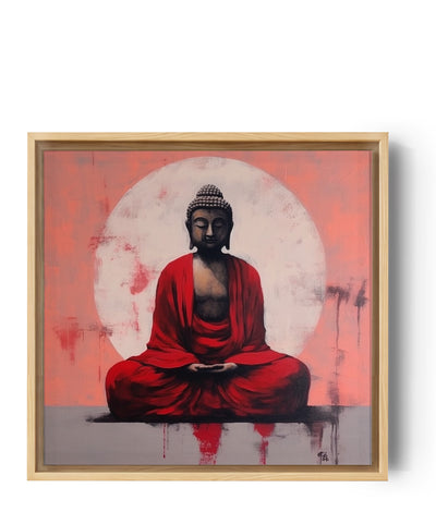 Représentation apaisante d'un Bouddha en méditation, symbolisant la quête intérieure