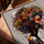 Tableau femme africaine afro colorée pour salon scandinave