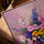 Toile bouquet floral impressionniste pour salle à manger minimaliste