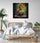 Abstract impressionist Buddha meditation art for peace, harmony and spirituality