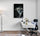 Roaring White Lion Office Wall Art