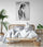 Female nude wall art for bedroom – elegant minimalist charcoal sketch, intimate and mysterious