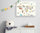 cuadro habitación infantil, mapamundi, despertar, animales, viaje
