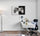 Black and white gaming wall art for office decor