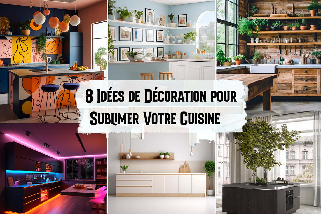 8 Idées de Décoration pour Sublimer Votre Cuisine – MyselfMonArt