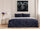 Decorative wall art of two elephants hugging, perfect for creating a calm, soothing atmosphere in a primary bedroom