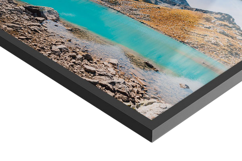 Cadre noir mat pour poster