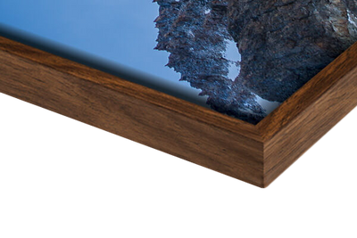 Cadre noyer pour tableau toile