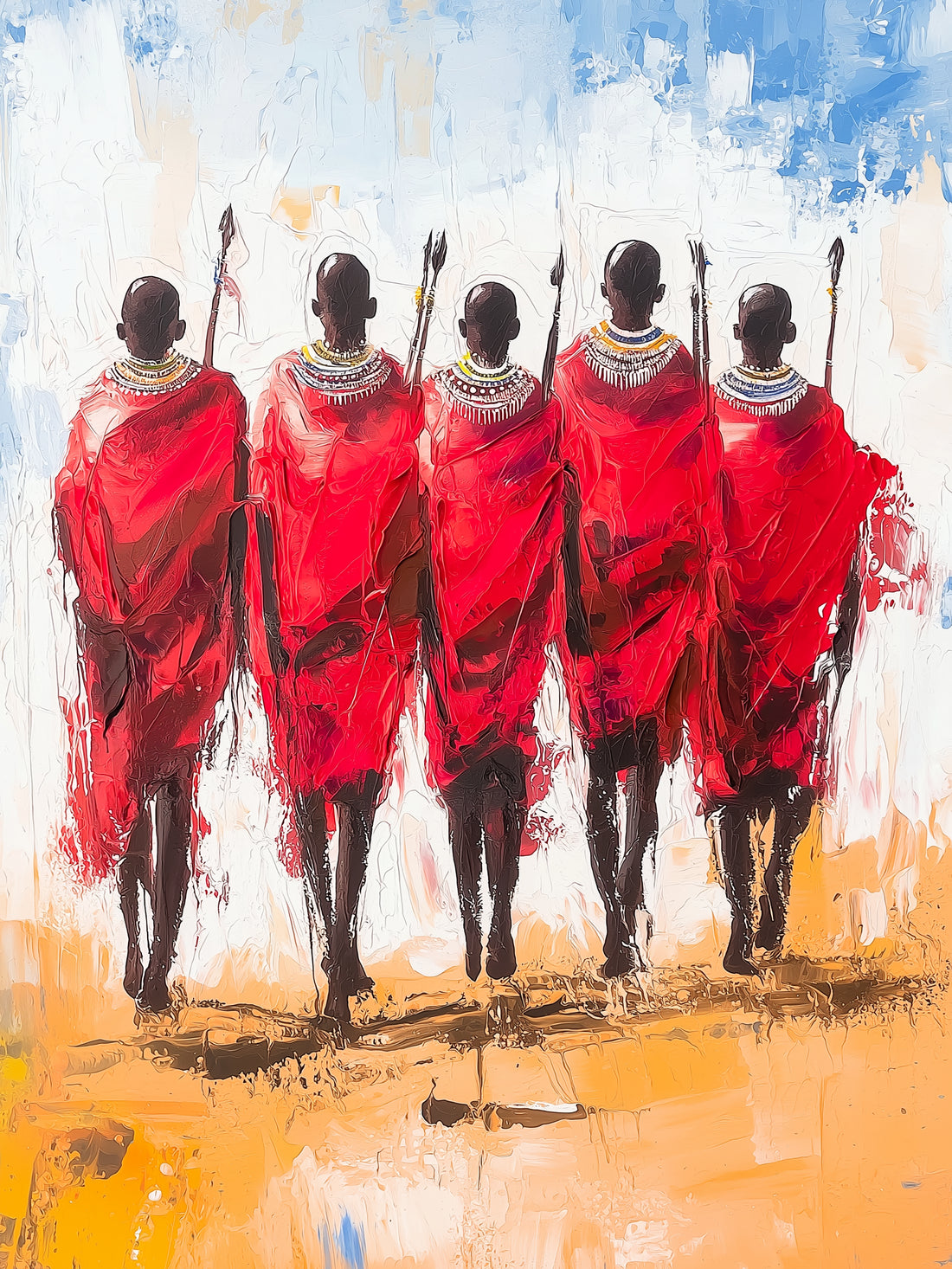 Tableau sur toile Maasai - Héritage ethnique
