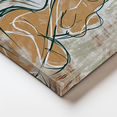 Bordure miroir pour tableau toile