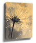 Impressionist dandelion canvas print for minimalist bedroom decor