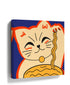 Maneki-neko Japanese lucky cat pop art kitchen wall art
