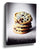 Photorealistic chocolate chip cookies canvas print, kitchen wall art