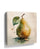 Minimalist watercolor pear wall art for kitchen