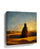 Tuareg meditating at Sahara desert sunset – boho living room wall art