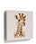 Watercolor baby giraffe wall art print for minimalist nursery decor