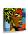 Pop art African woman portrait with turban canvas wall art for modern living room