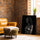 Black and white African woman portrait canvas for industrial living room decor