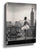 Black and white ballerina wall art, New York City, industrial living room decor