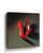 Realistic painting of a pair of red stiletto high heels – canvas wall art