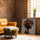 Tableau portrait femme afro multicolore pour salon industriel