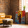 Abstract African Sufi wall art for industrial living room decor