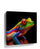 Red-Eyed Tree Frog canvas wall art for a modern living room