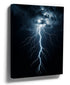 Stormy Sky canvas wall art – Nature’s Fury – styled room view